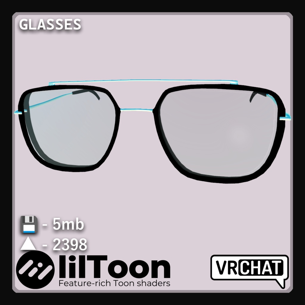 Glasses for Kikyo, Manuka, Moe, Rindo, Selestia, Shinra image