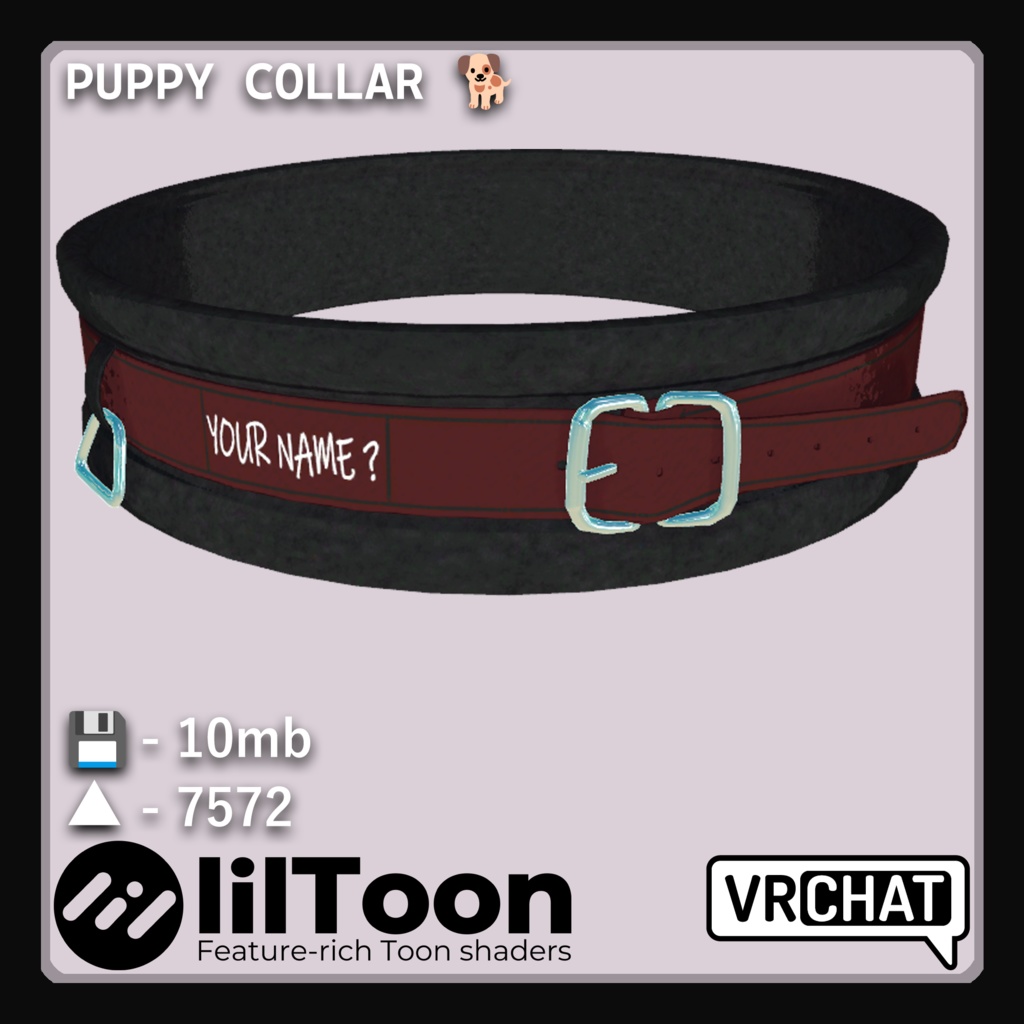 Puppy/Doggy Collar for Kikyo, Manuka, Moe, Rindo, Selestia, Shinra image