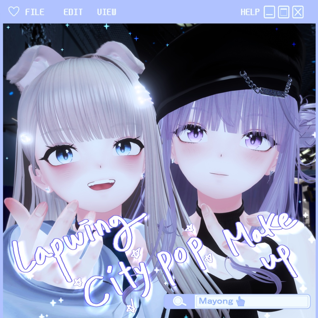 [Lapwing 用] City Pop makeup texture (2Types) image