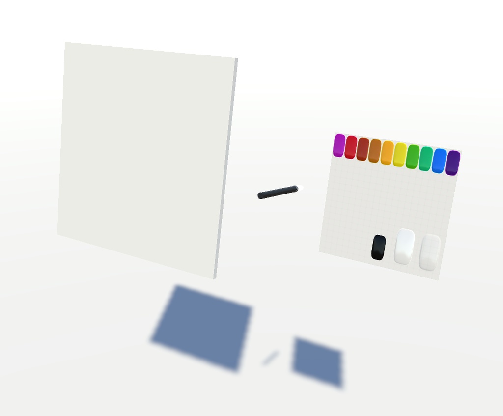 【VRChatワールド用】油絵風 お絵かきギミック SUZUOIL image