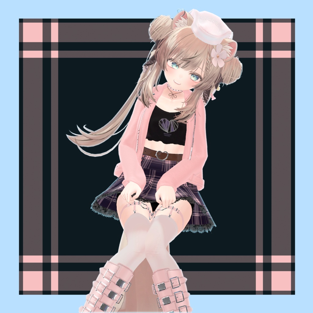Pink Goth Aesthetic_Exclusively_For_Manuka image