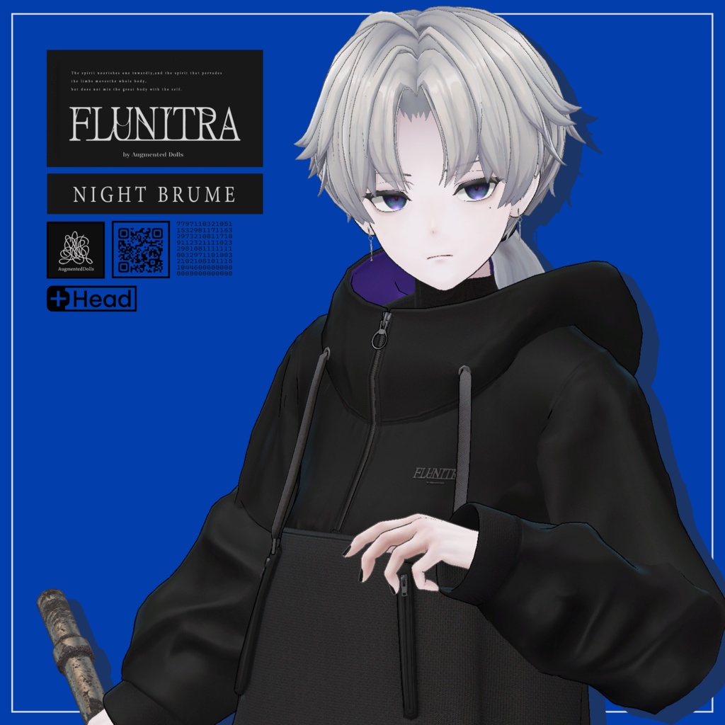+Head対応衣装モデル『ナイトブルーム / NIGHT BRUME』 image