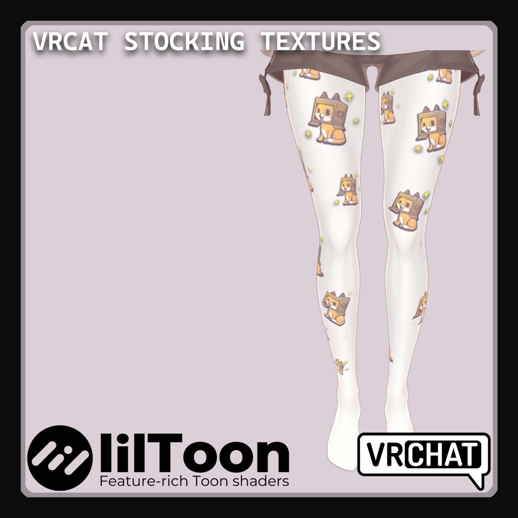 VRCat Stocking Textures for Avatars image