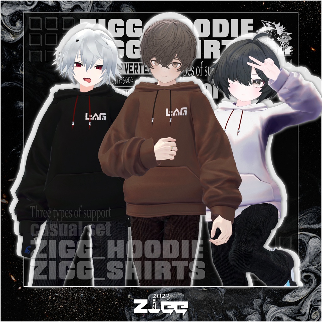 Zigg Hoodie/Shirts Set image