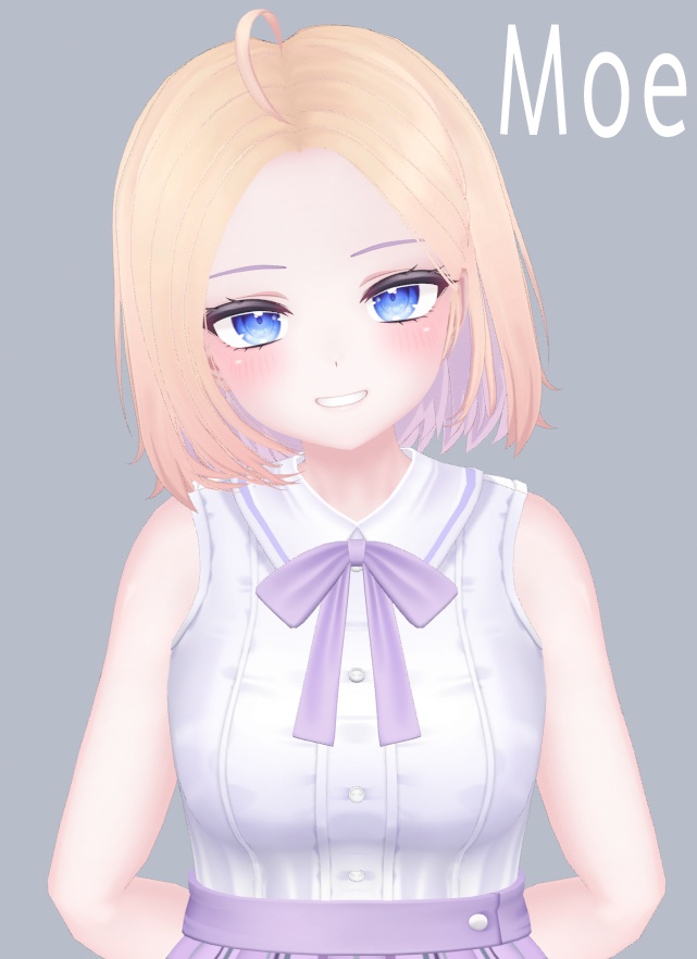 [VRC Hair] Two tone short hair image