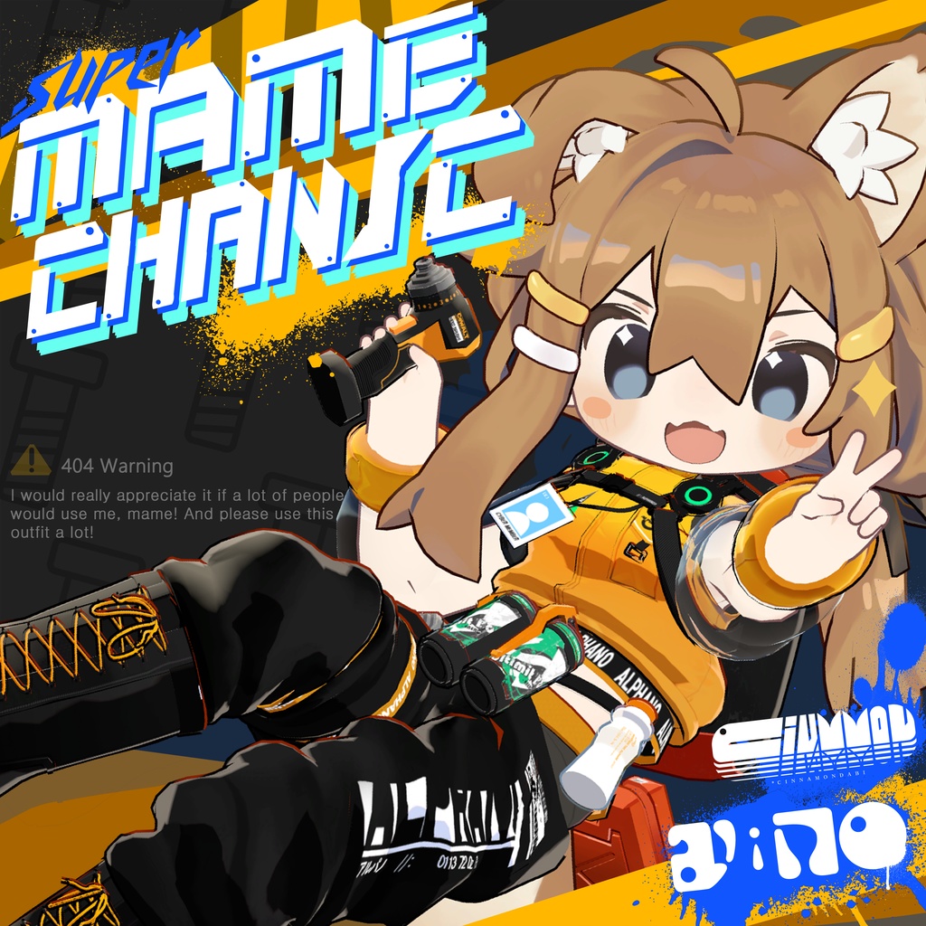 ALPHANO#SUPER_MAME_CHANIC For mamehinata, BAMi, clonka, Uzuruha image