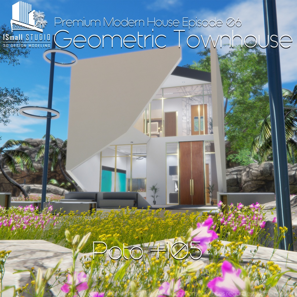 Premium Modern House Episode 06 Geometric Townhouse(v1.2) image