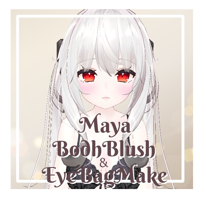 Maya-White Skin & Rosy CheeksTear Trough Makeup  Body Blush image