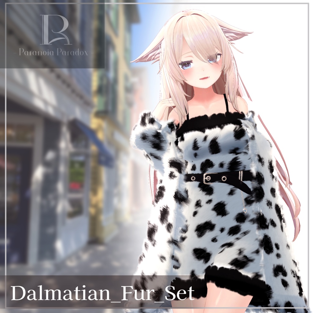 dalmatian_fur_set『3Dモデル』 image
