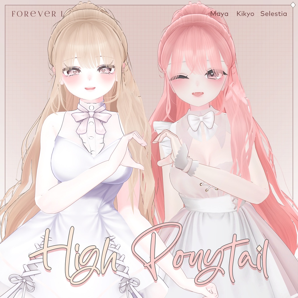 High Ponytail Hair image