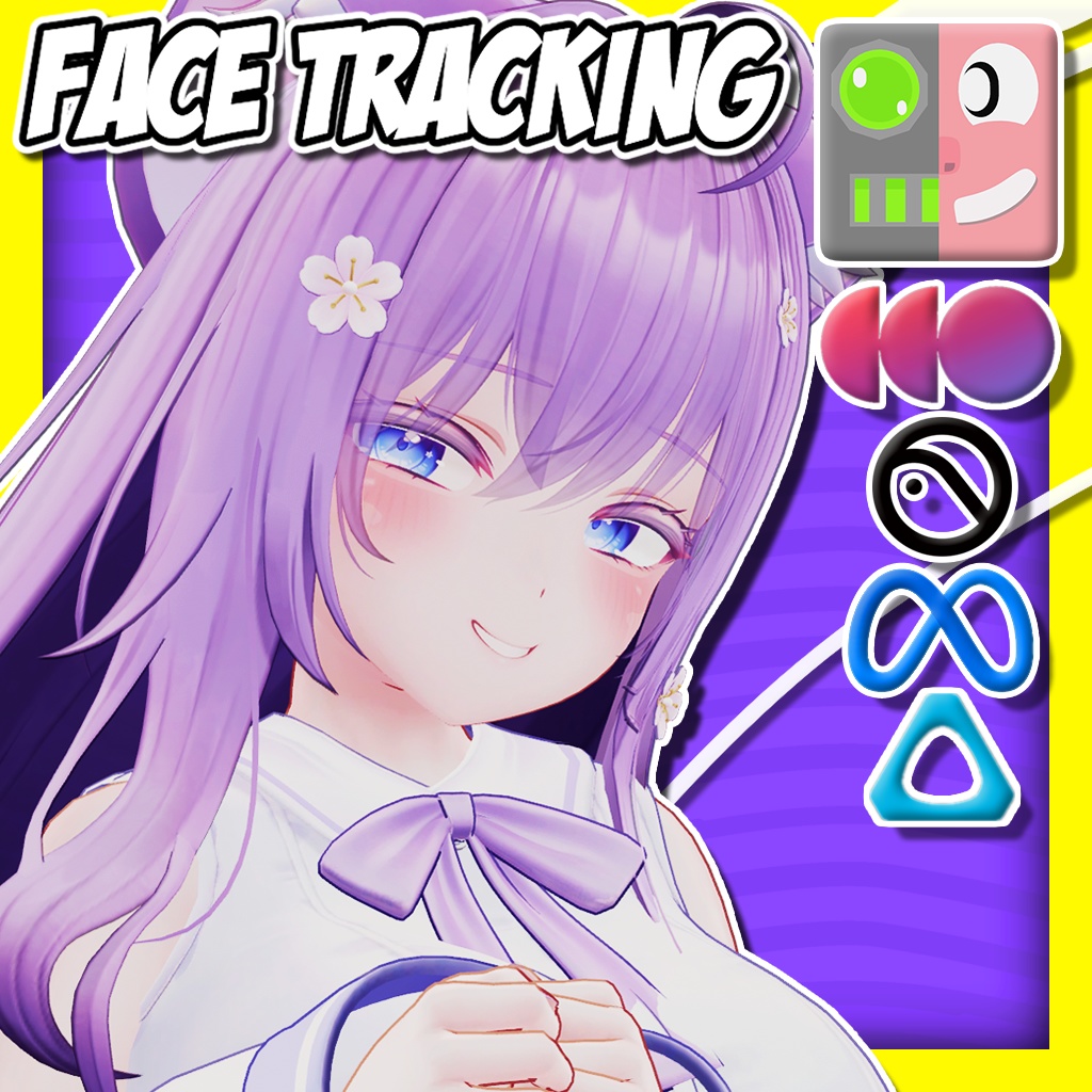 「萌」 Moe Face Tracking Addon | 顔追跡アドオン image