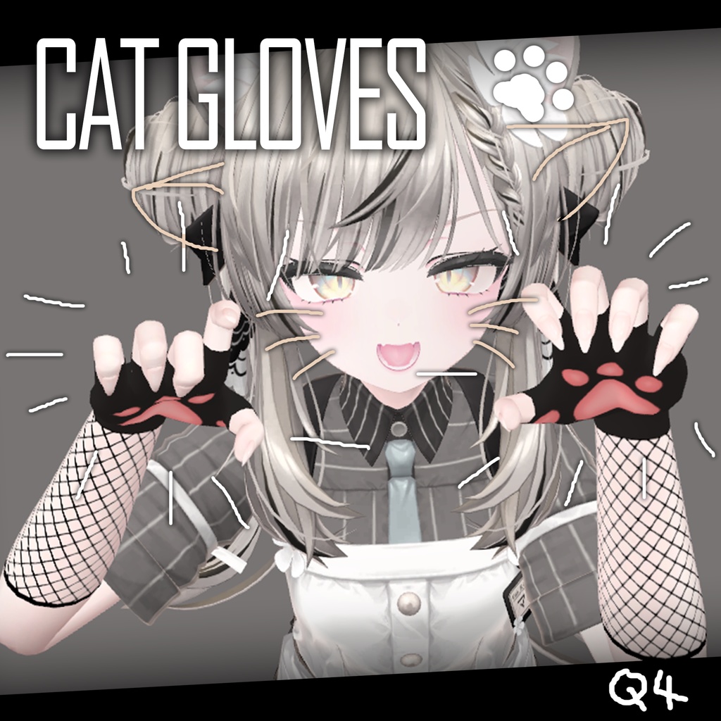 [MANUKA / マヌカ] cat gloves image