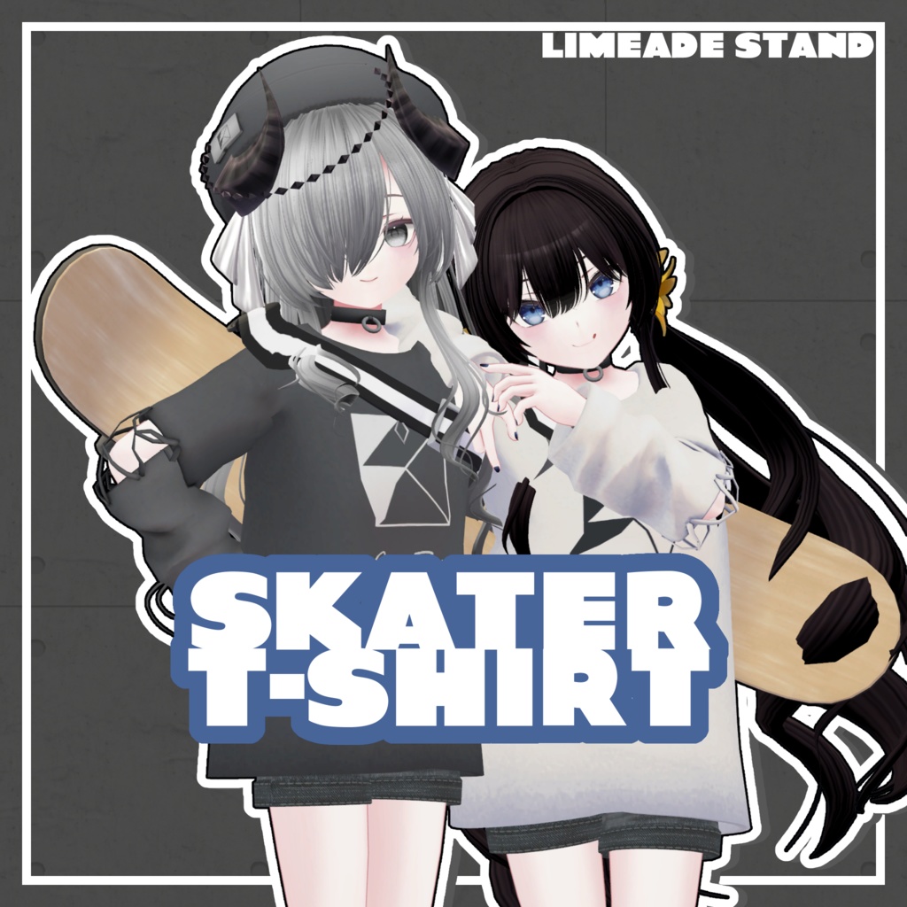 【連翹・リディv2対応】Skater T-shirt image