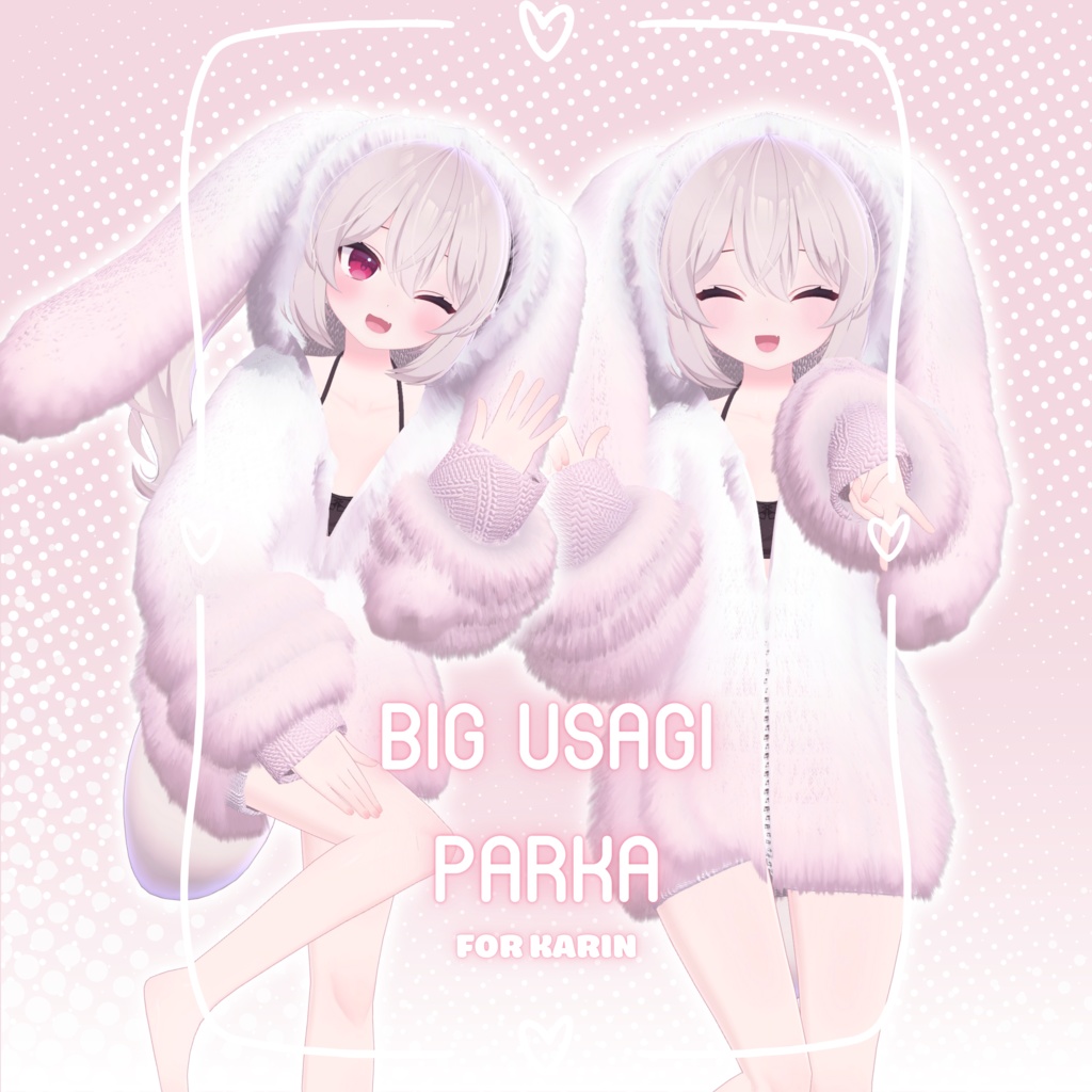 [For Karin] Large Rabbit Parka image