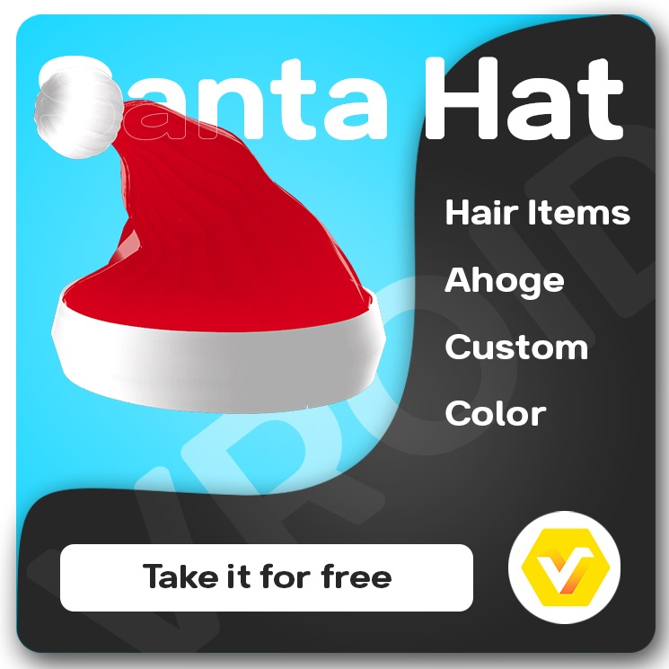 [ Hair ] Santa Hat image