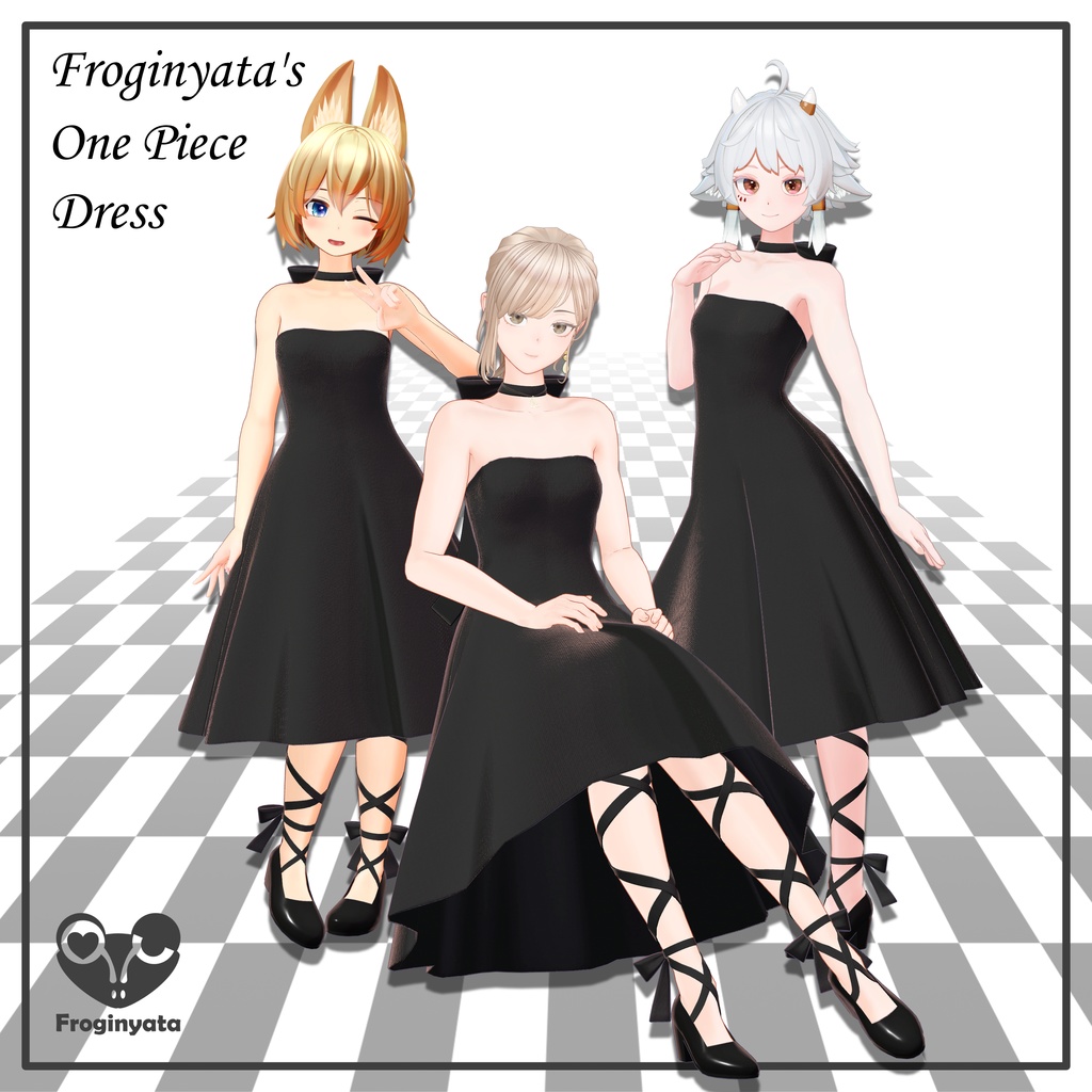 One Piece Dress【リズ・シグマ、フラクチュア、ソラリア対応　セット販売】 image