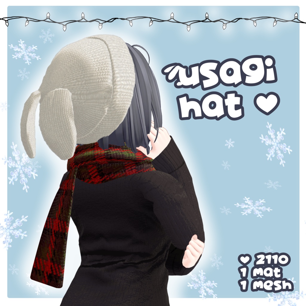 ❄️🐇 Usagi Hat /  ウサギの帽子 ❄️🐇 image
