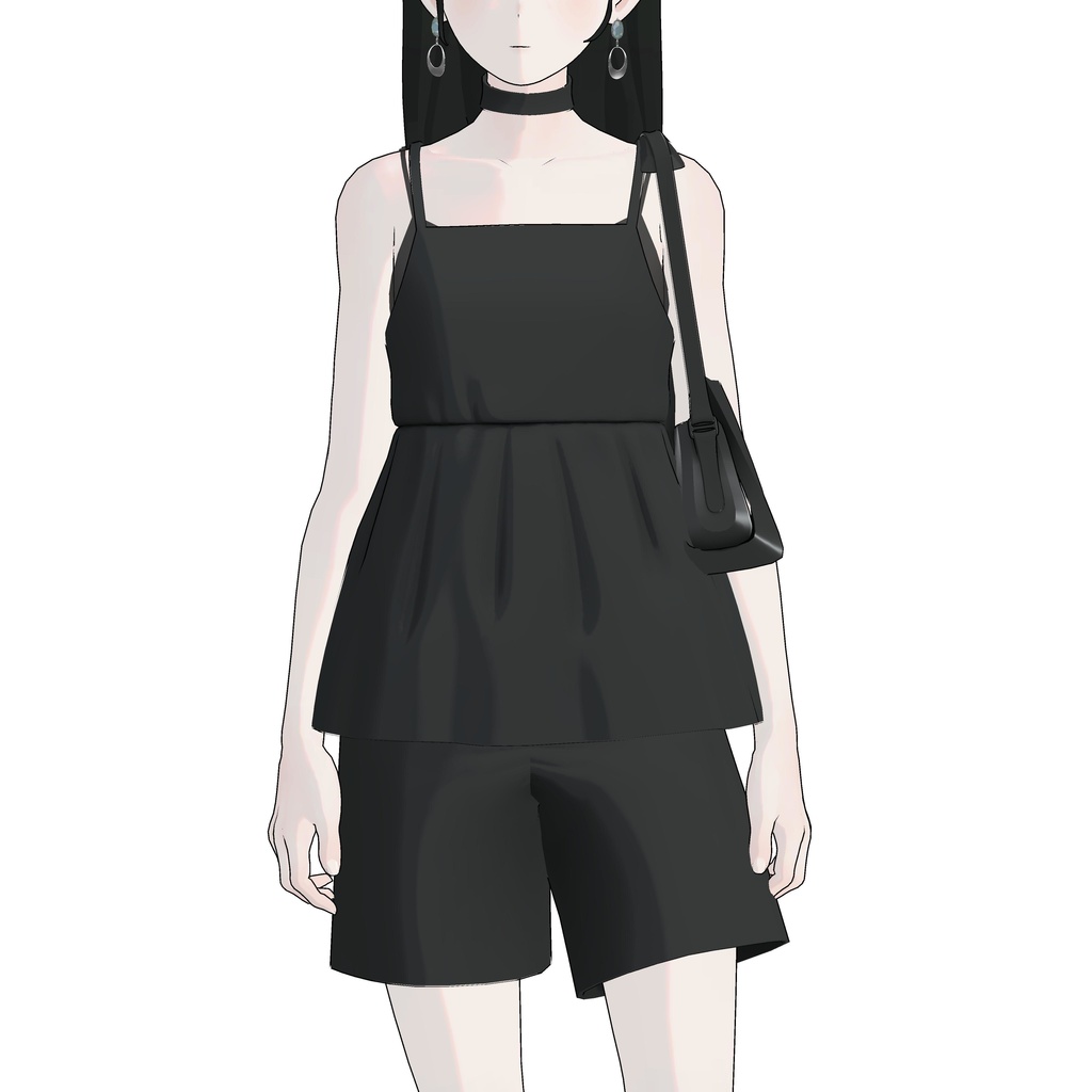 [Grus/Lapwing/Lowtus] cami bustier + half pants image