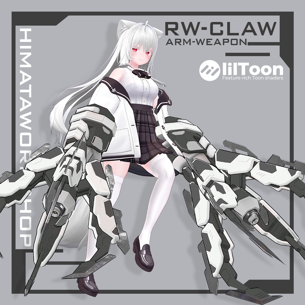 オリジナル3Dモデル【RW-CLAW】アームクロー image