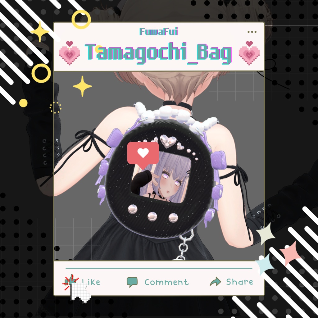 【♥TamagochiBag♥】5アバター対応 (PB) image