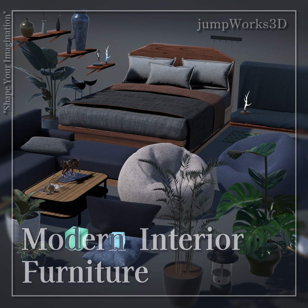 Modern Interior Furniture Set image