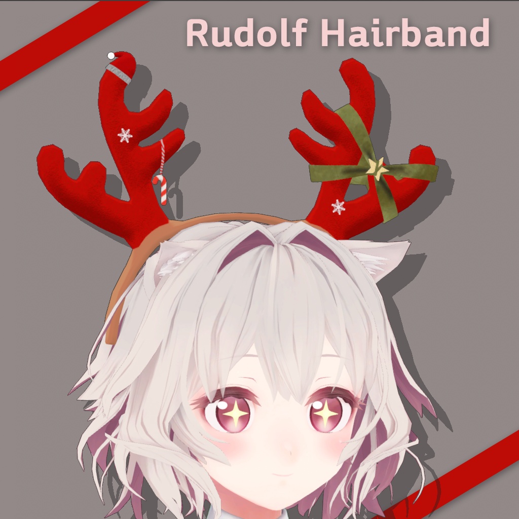  トナカイのヘッドバンド / Rudolf Hairband image