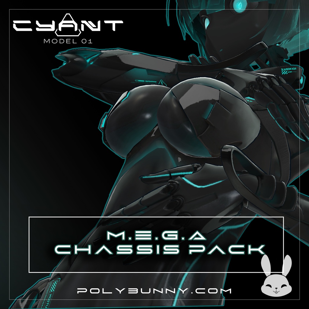 【オリジナル3Dコスチューム】CYANT - M.E.G.A Chassis Pack [シアント] [VRC] image