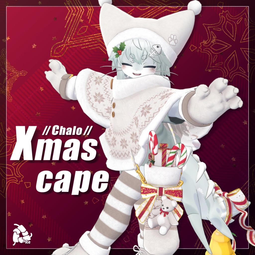 【Chalo・Lio対応】-  Xmas cape -  image