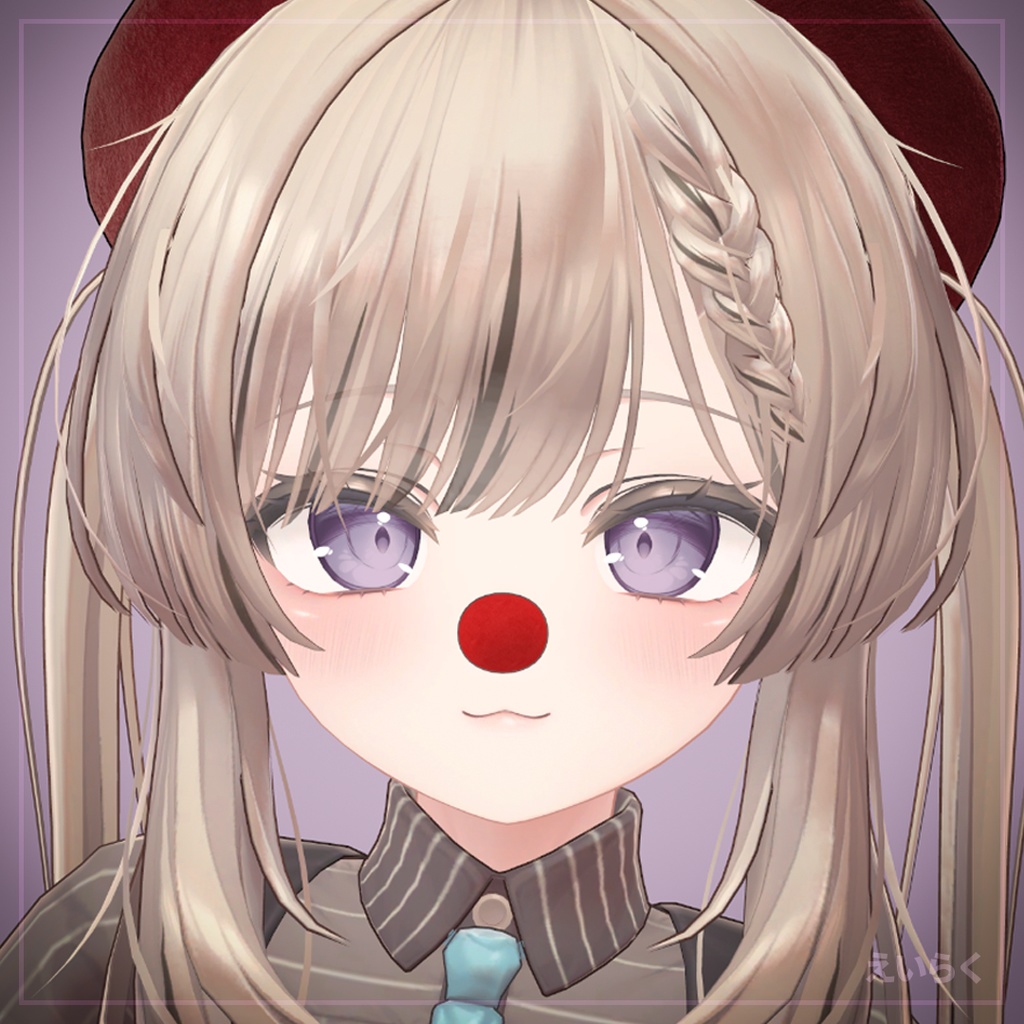 【無料・free・VRChat想定】トナカイさんの鼻　Reindeer's Nose image