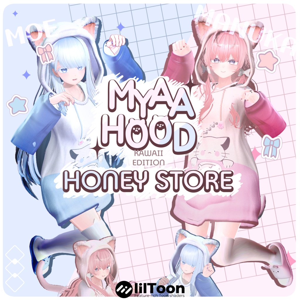 【3Avatar】 MYAA Cat Hood image