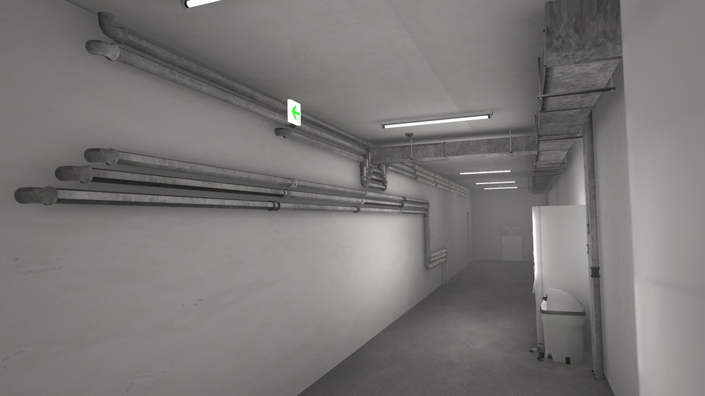 【VRChat想定】なんか良い感じの露出配管【無料】 image