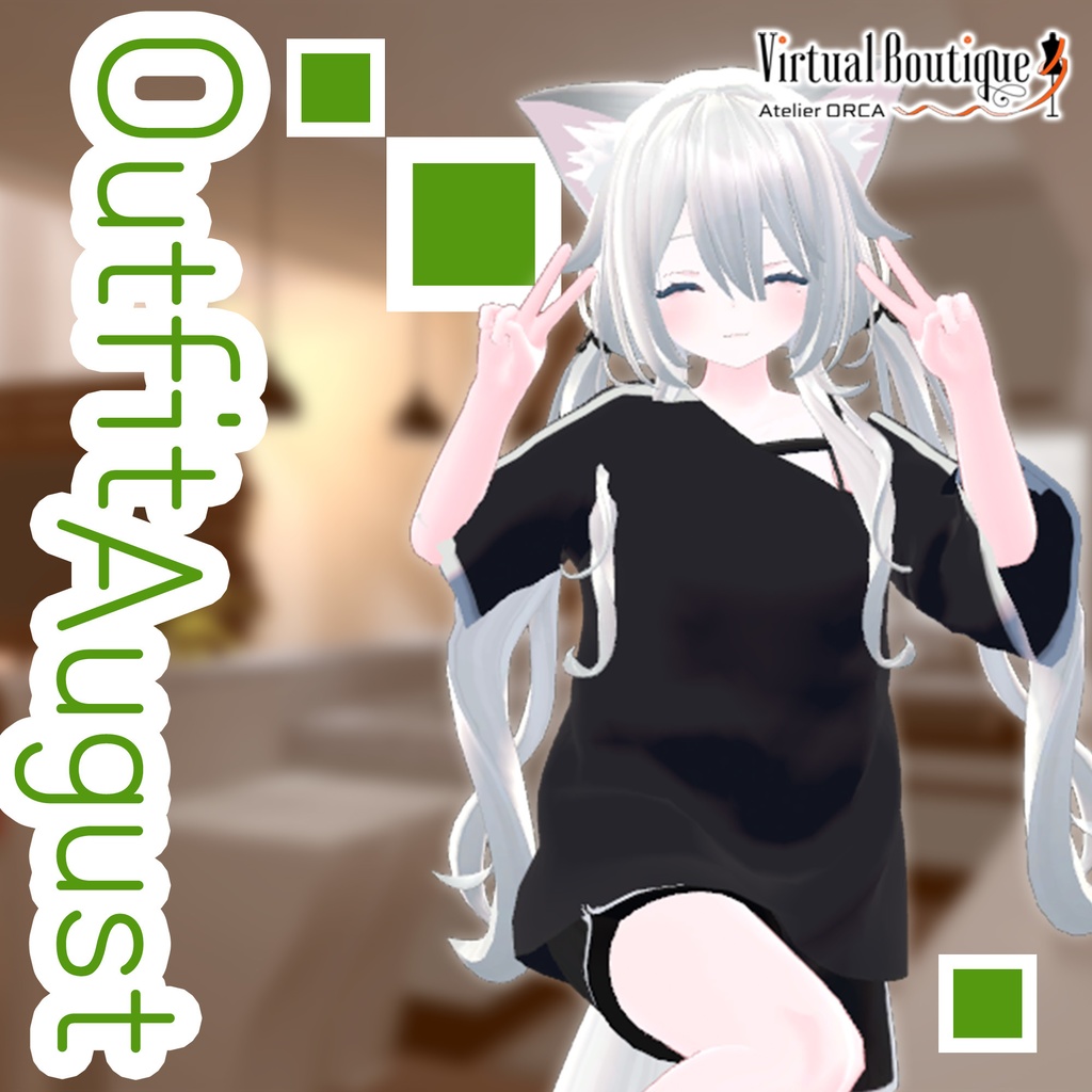 オリジナル衣装:OutfitAugust_forSophina【Unity2019対応済】 image