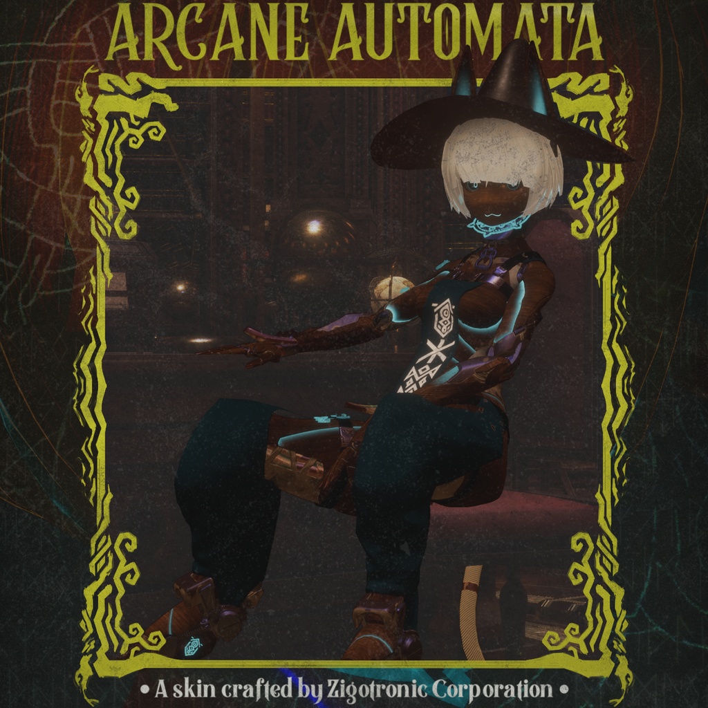 Arcane Automaton - Cyant/Runyant Material and texture set - VRChat image
