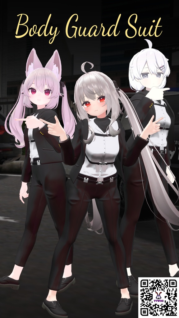 Bodyguard Suit [Karin, Maya, Platinum] And a weapon box image