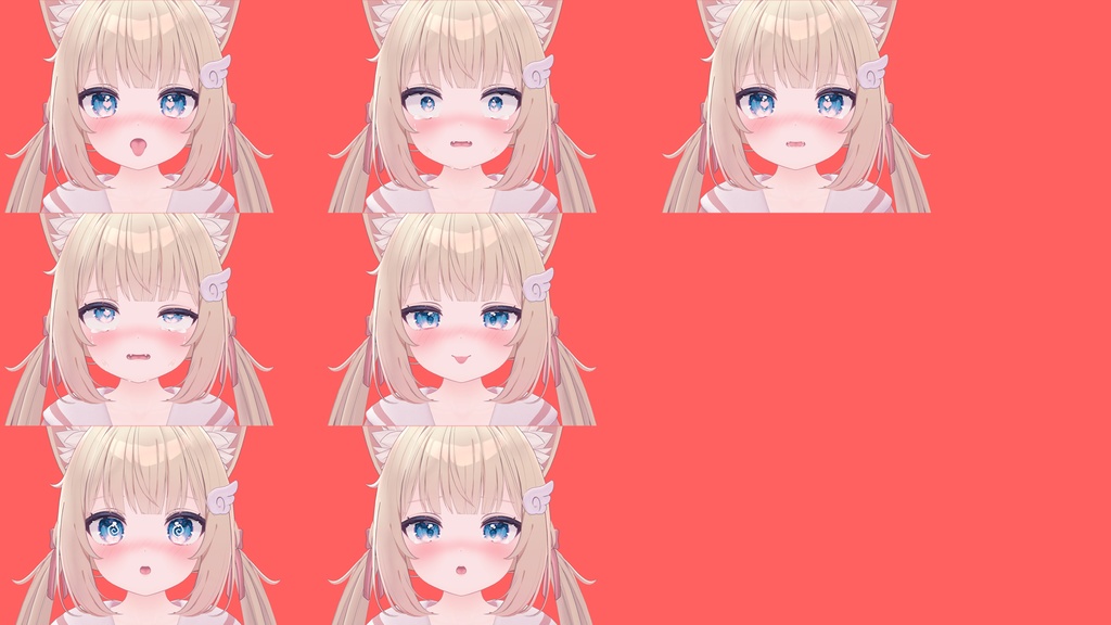 【シフォン/Chiffon】  エッチな表情7set image