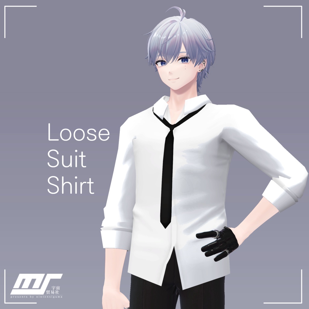 【for 狛乃】Loose Suit Shirt image