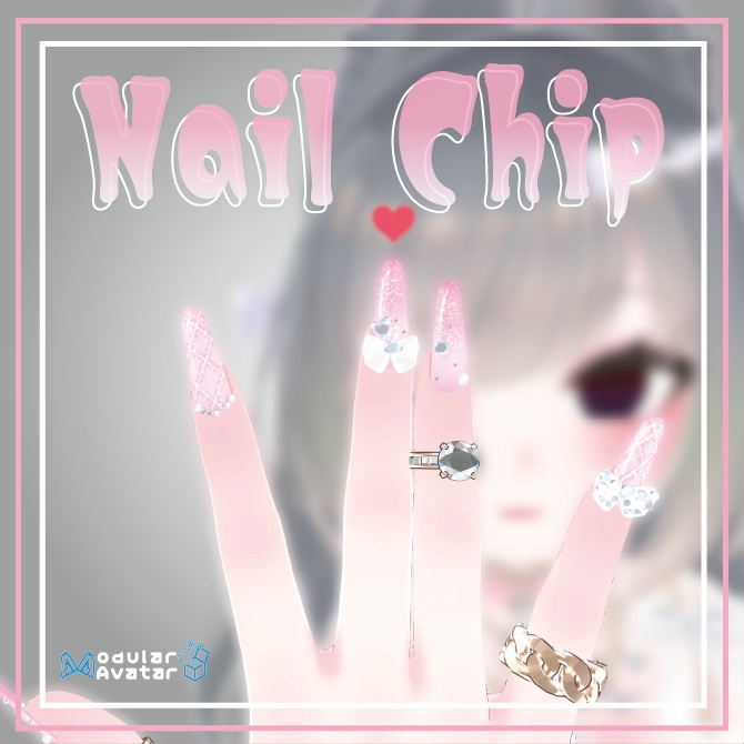 【MA対応】KawaiiNailChip❤ネイルチップ【リーファ/ルーナリット専用】 image