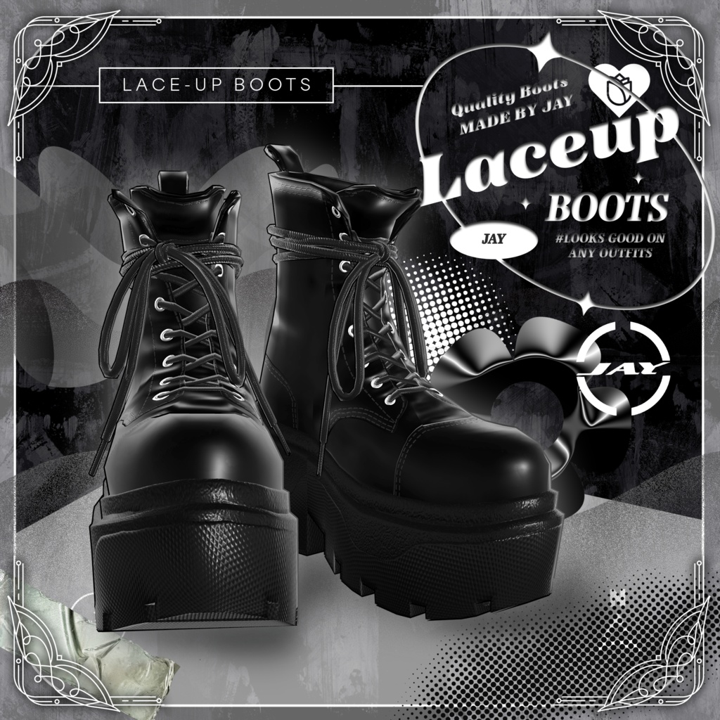 Lace-up Boots  「MANUKA」「KARIN」「LiME」「MOE」「KIKYO」「MAYA」「SELESTIA」 image
