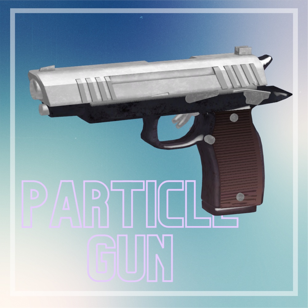 【3Dモデル】Particle Gun【MA対応】 image