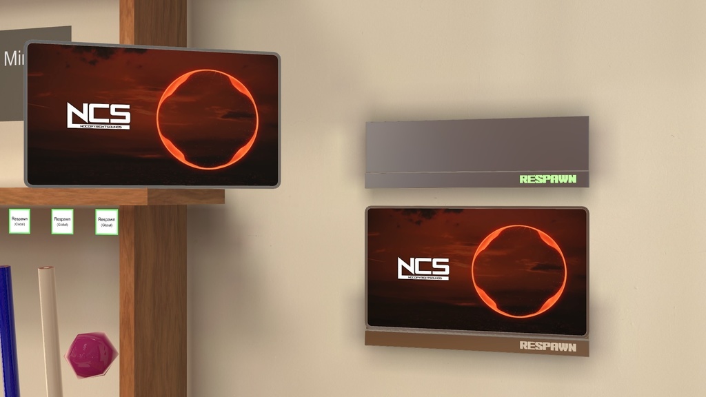 [VRCワールド] 小型ビデオモニター image