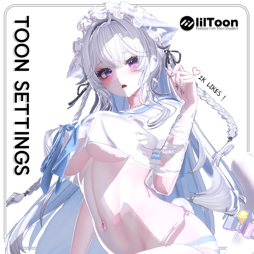 Liltoon Toon shader settings image