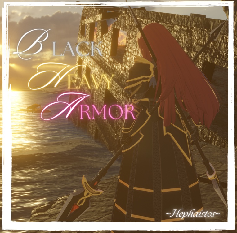 【桔梗kikyo対応】黒鉄重装-BlackHeavyArmor image