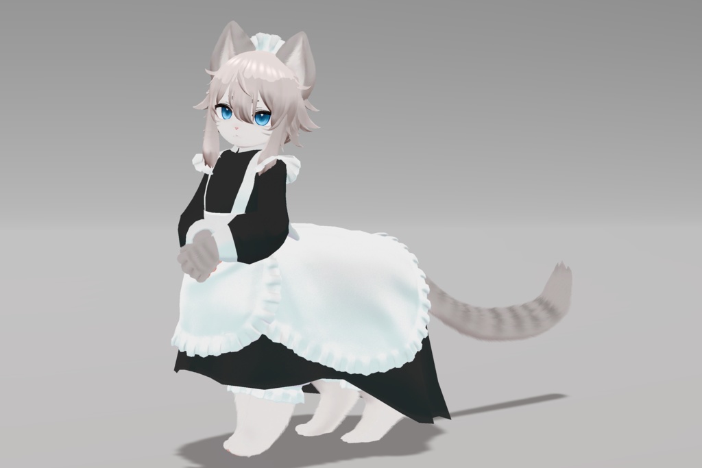 【にゃんたうろす対応】エプロンドレスセット ver.1.10 image