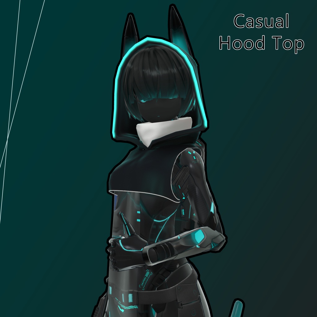 Cyant Top with Hood image