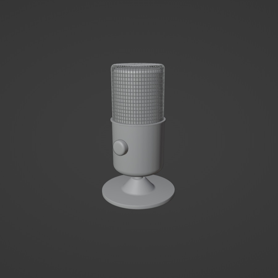 【無料版：3Dモデル】マイク image