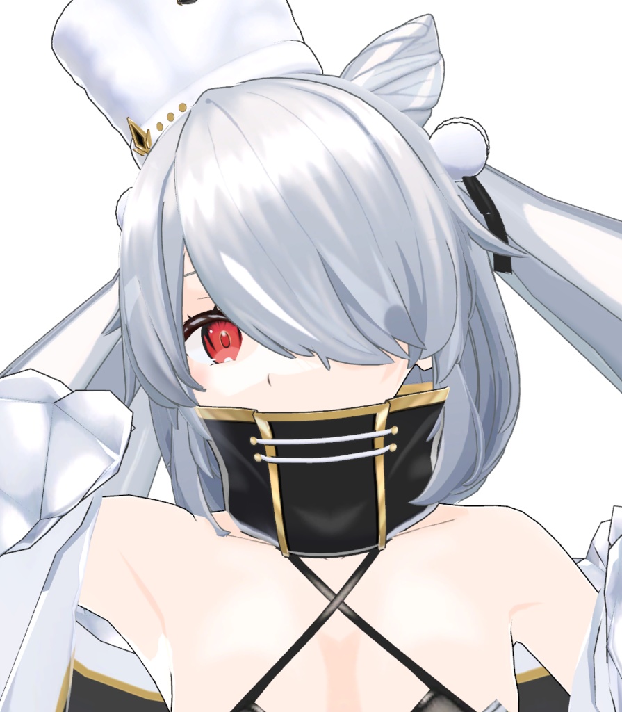 【無料】【VRC想定3Dモデル】キエフ【アズールレーン】 image