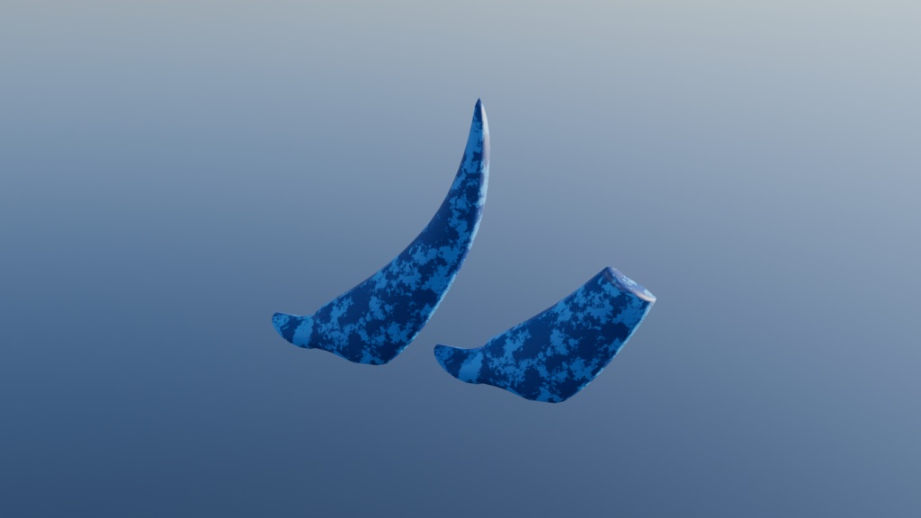 【無料】発光する角 image