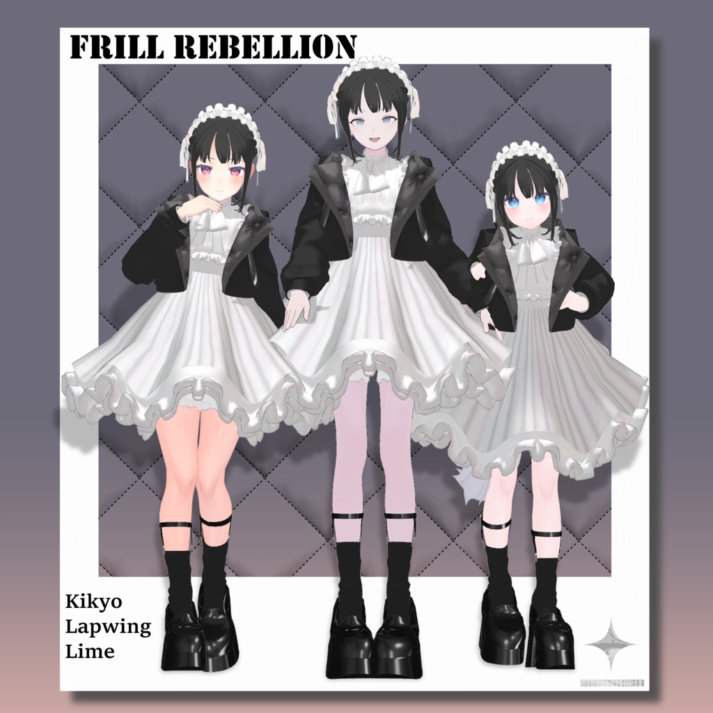 11 Avatar Compatible  Neck Replacement Base Included "FrillRebellion" image