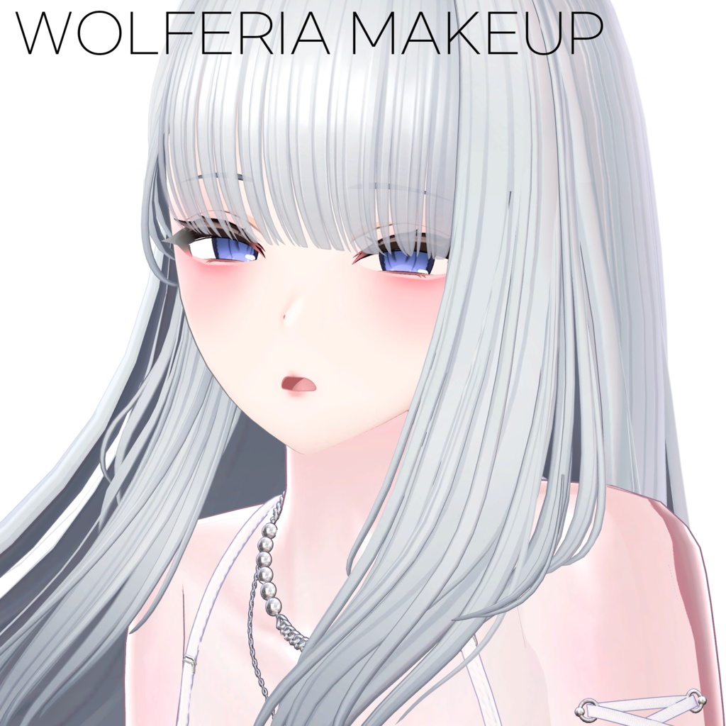 Wolferia [ウルフェリア] 💙 Makeup Texture image