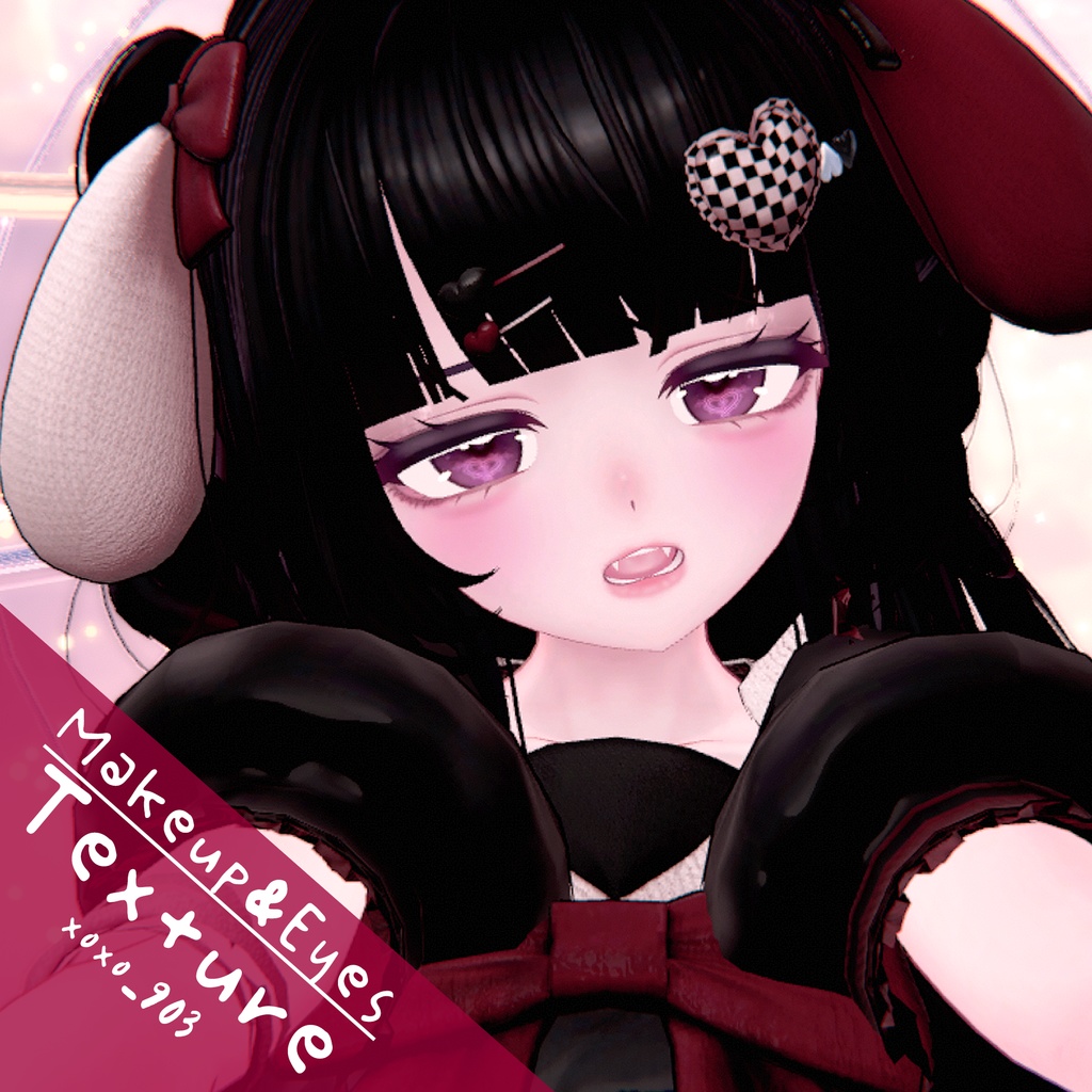 [ 萌 / Moe ] Heart Breaker Makeup & Eye Texture image